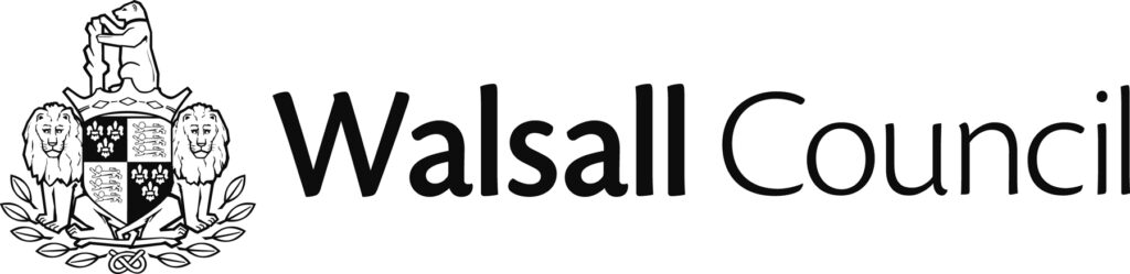 walsall logo black landscape